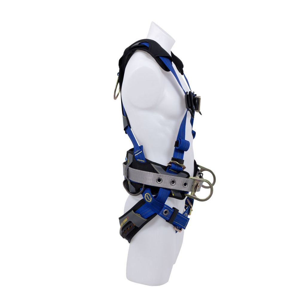 Werner H032102XS PROFORM Construction Harness - Tongue Buckle Legs - Steel Hardware (M-L) - 4