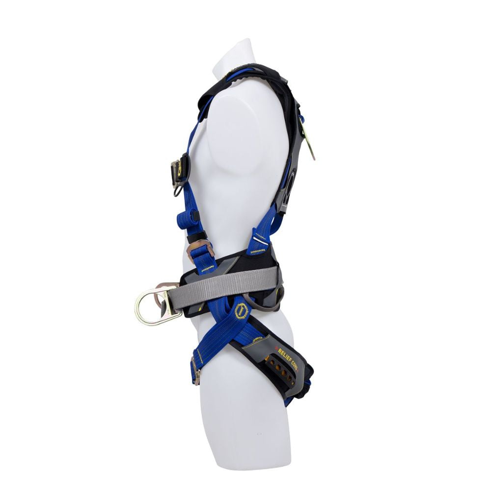 Werner H033102XS PROFORM Construction Harness - Quick Connect Legs - Steel Hardware (M-L) - 3