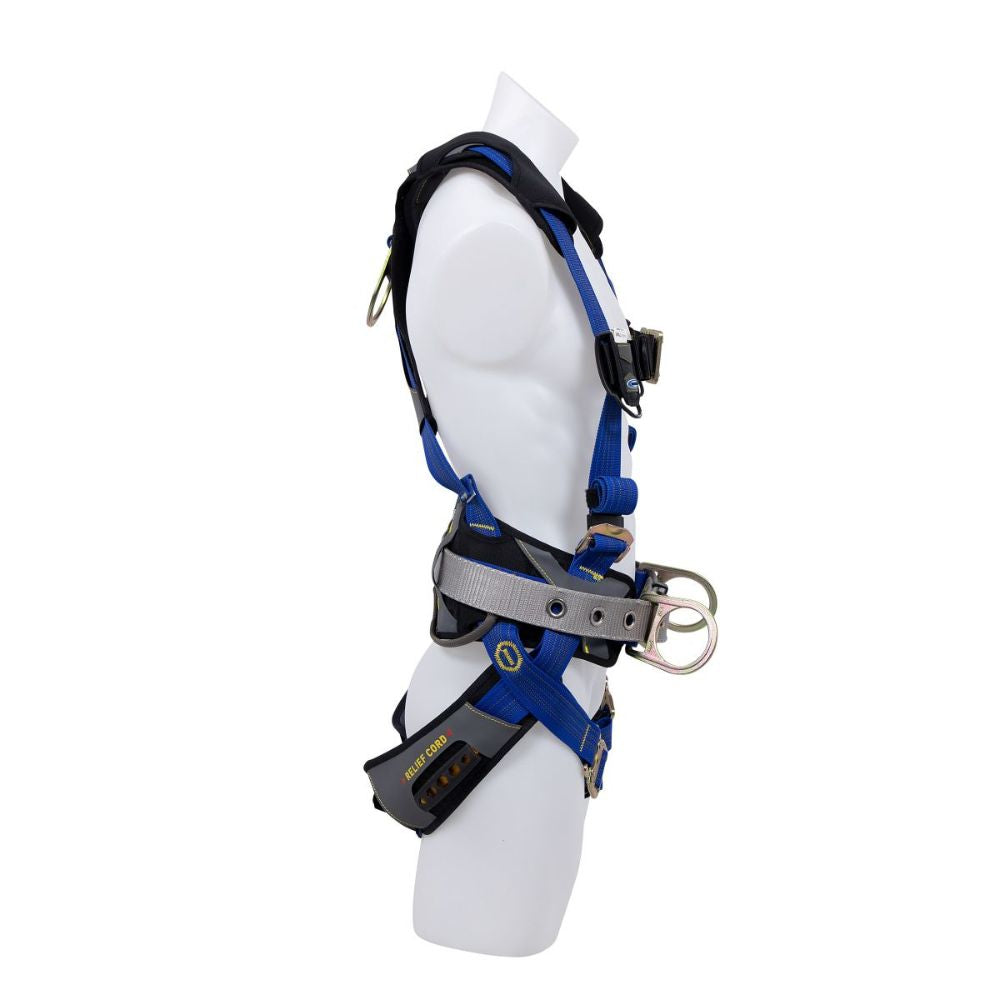 Werner H033102XS PROFORM Construction Harness - Quick Connect Legs - Steel Hardware (M-L) - 4