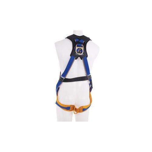 Werner H113004 Blue Armor 2000 Standard QC Chest and Leg Straps , WebAlert Webbing , Form Fitting Padding (1 D Ring) Harness (XL) - 4