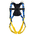 Werner H142002 Blue Armor 2000 Retrieval (3 D Rings) Harness (M/L)