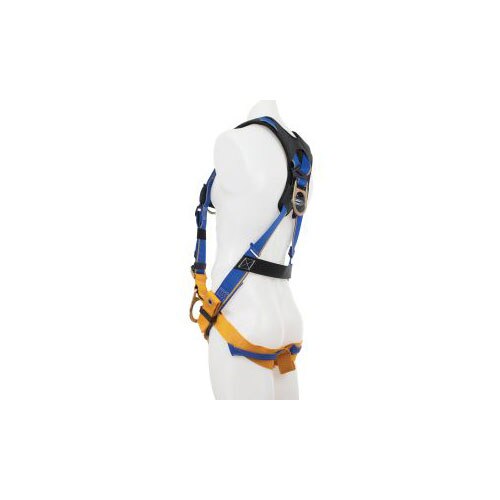Werner H162002 Blue Armor, Climbing/Positioning, 4 D Rings, Harness, M/L - 2