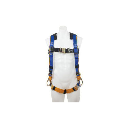 Werner H163001 Blue Armor, Chest & Legs Buckles, 4 D Rings, Harness, S