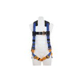 Werner H211002 Blue Armor,Standard,Chest& Leg Buckles, D Ring, Harness, M/L