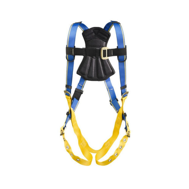 Werner H212001XAQC Blue Armor 1000 Standard Harness, Tongue Buckle Legs, Quick Connect Chest, Aluminum Hardware (S)