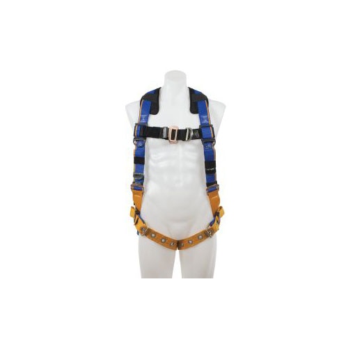 Werner H222004 Blue Armor, Climbing, 2 D Rings, Harness, XL