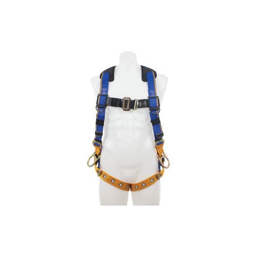 Werner H262002 Blue Armor, Climbing/Positioning, 4 D Rings, Harness, M/L