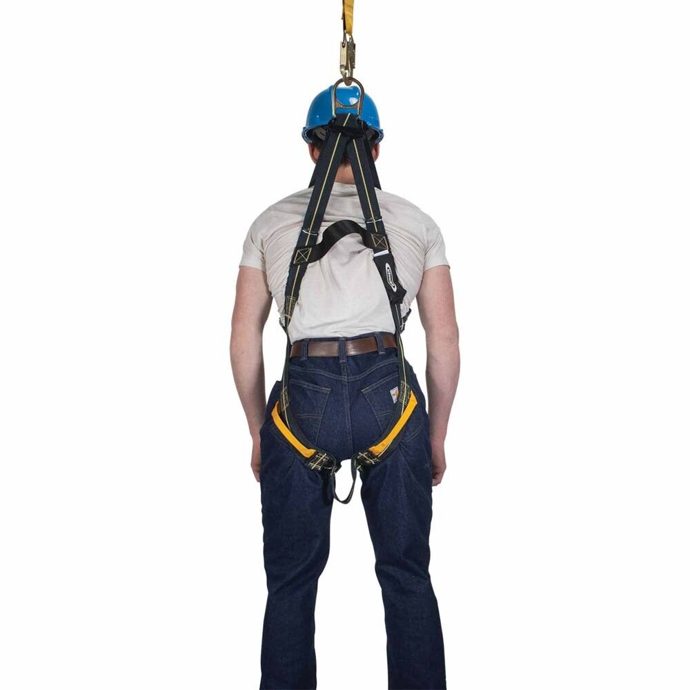 Werner H913002 Blue Armor Welding Standard Harness with Quick-Connect Buckles, Back D-Ring, M/L - 7
