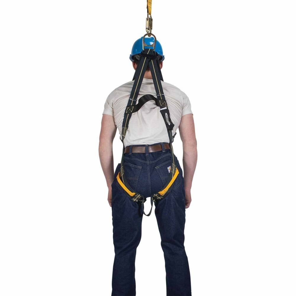 Werner H913002 Blue Armor Welding Standard Harness with Quick-Connect Buckles, Back D-Ring, M/L - 7