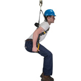Werner H913005 Blue Armor Welding Standard Harness with Quick Connect Legs (XXL) - 5