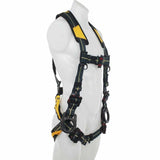 Werner H934005 Blue Armor Arc Flash Positioning Harness, Pass Through Legs (XXL) - 3
