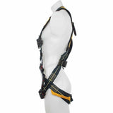 Werner H934005 Blue Armor Arc Flash Positioning Harness, Pass Through Legs (XXL) - 4