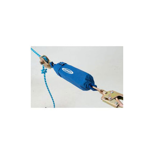 Werner L100030 30' 2-Man Rope Horizontal Lifeline System w Cross-Arm Strap - 3