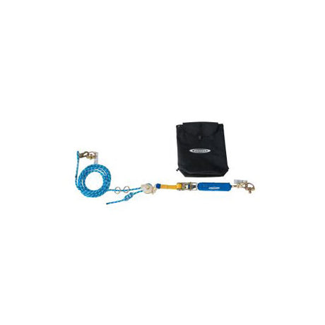 Werner L122030 30' 2-Man Rope Horizontal Lifeline System w D-Bolt Anchor