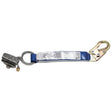 Werner L240002 Trailing Rope Grab w/Shockpack & Snap Hook