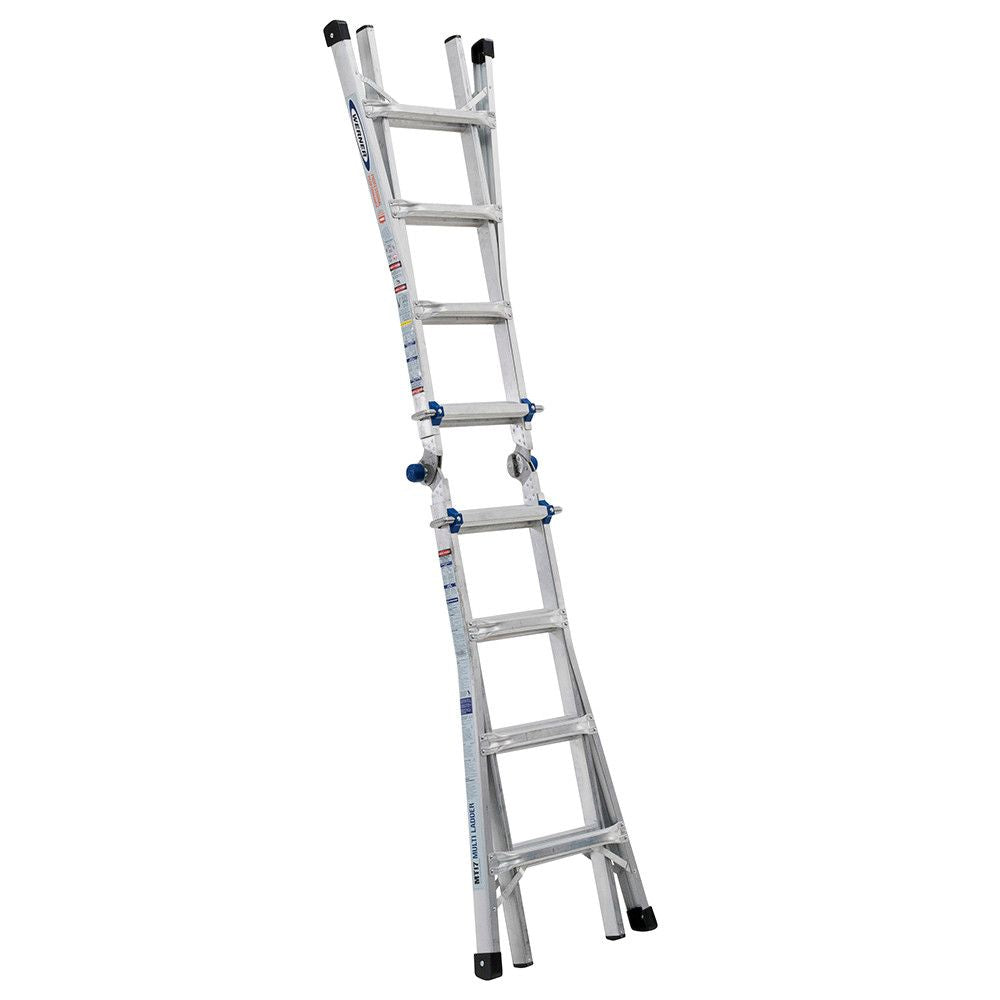 Werner MT-17 18' Reach Multi-Position Ladder, 300lb Capacity 17' Type IA - 4