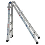Werner MT-17 18' Reach Multi-Position Ladder, 300lb Capacity 17' Type IA - 8