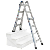 Werner MT-17 18' Reach Multi-Position Ladder, 300lb Capacity 17' Type IA - 10