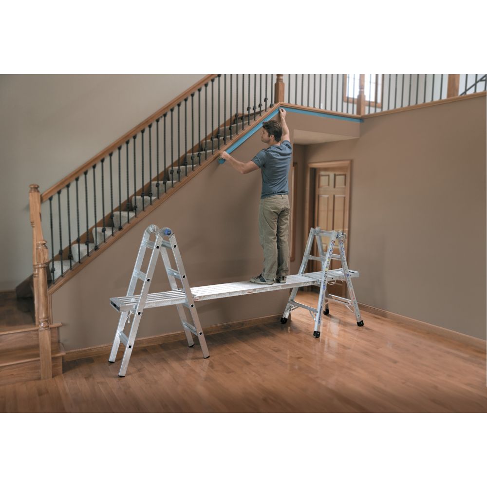 Werner MT-17 18' Reach Multi-Position Ladder, 300lb Capacity 17' Type IA - 16