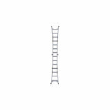 Werner MT-18IAA 18FT Reach Height Multi-Position Ladder, 375LB Load Capacity, 17FT T IAA, 18' AL TEL ARTCLT LDR IAA HSMT - 7