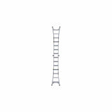 Werner MT-18IAA 18FT Reach Height Multi-Position Ladder, 375LB Load Capacity, 17FT T IAA, 18' AL TEL ARTCLT LDR IAA HSMT - 8