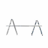 Werner MT-18IAA 18FT Reach Height Multi-Position Ladder, 375LB Load Capacity, 17FT T IAA, 18' AL TEL ARTCLT LDR IAA HSMT - 10