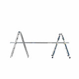 Werner MT-18IAA 18FT Reach Height Multi-Position Ladder, 375LB Load Capacity, 17FT T IAA, 18' AL TEL ARTCLT LDR IAA HSMT - 10