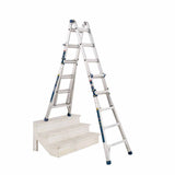 Werner MT-22IAA 22FT Reach Height Multi-Position Ladder, 375LB Load Capacity 22FT Type IAA, 22' AL TEL ARTCLT LDR IAA HSMT - 4