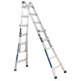 Werner MT-22IAA 22FT Reach Height Multi-Position Ladder, 375LB Load Capacity 22FT Type IAA, 22' AL TEL ARTCLT LDR IAA HSMT - 5
