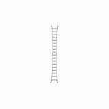 Werner MT-22IAA 22FT Reach Height Multi-Position Ladder, 375LB Load Capacity 22FT Type IAA, 22' AL TEL ARTCLT LDR IAA HSMT - 8