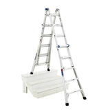 Werner MT-22 22' Reach Multi-Position Ladder, 300lb Capacity 22' Type IA - 12