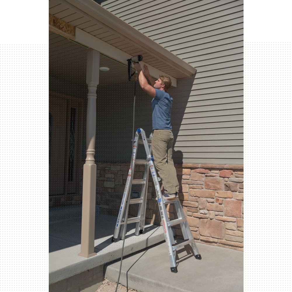 Werner MT-22 22' Reach Multi-Position Ladder, 300lb Capacity 22' Type IA - 18
