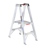 Werner PT372 8ft Reach Height Aluminum Platform Ladder 2ft Type IA