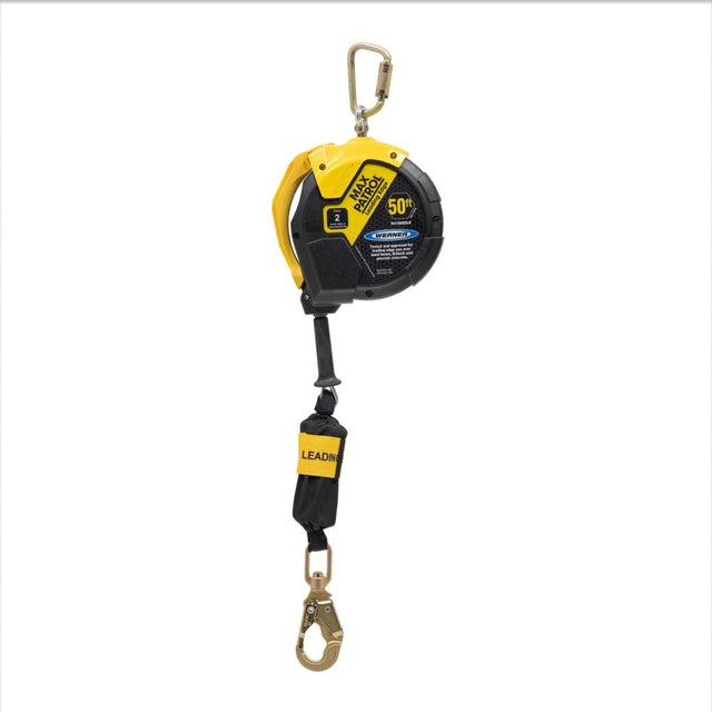 Werner R410050LE 50' Max Patrol Self-Retracting Lifeline, Leading Edge Capability - Class 2 SRL