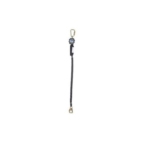 Werner R430006TB 9' Bantam Tie-Back Web Self-Retracting Lifeline w Snap Hook