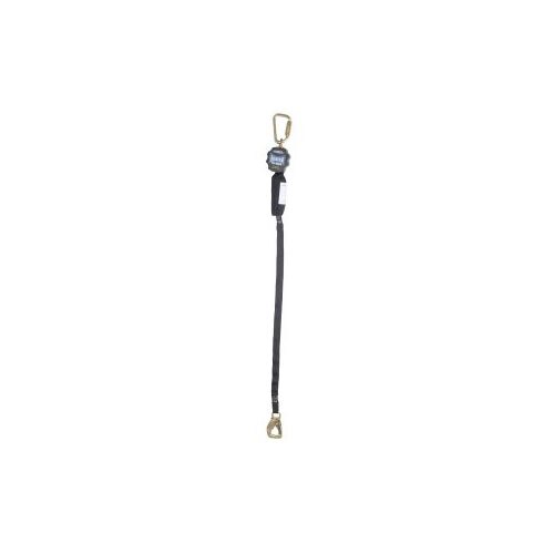 Werner R430006TB 9' Bantam Tie-Back Web Self-Retracting Lifeline w Snap Hook