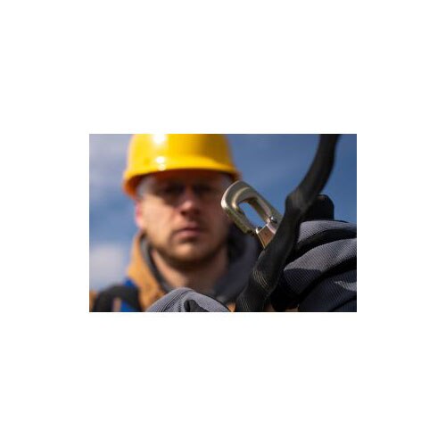 Werner R430006TB 9' Bantam Tie-Back Web Self-Retracting Lifeline w Snap Hook - 2
