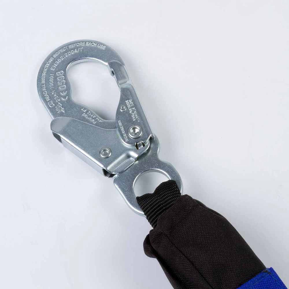 Werner R430011 11' MAX Patrol Webbed SRL with Steel Snap Hook On Lanyard - 3