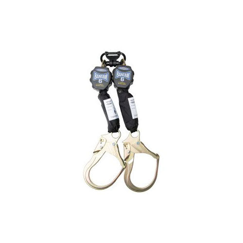 Werner R431006-SR 6' Bantam Twinleg Self-Retracting Lifeline w Steel Rebar