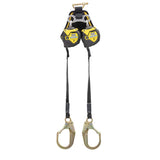 Werner R433006LE-SF 6' Bantam Twinleg Web Self-Retracting Lifeline w/Steel Form Hook, Leading Edge Capability - Class 2 SRL