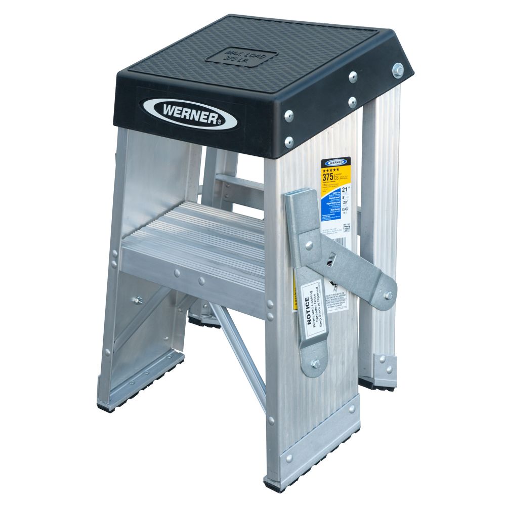 Werner SSA02 2ft Type IAA Aluminum Step Stand - 2