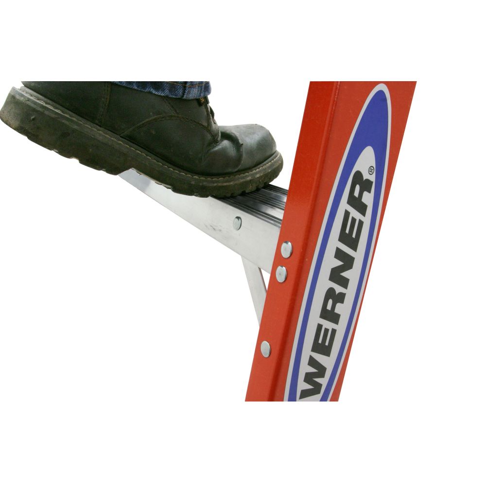 Werner T6203 3ft Type IA Fiberglass Twin Ladder - 4