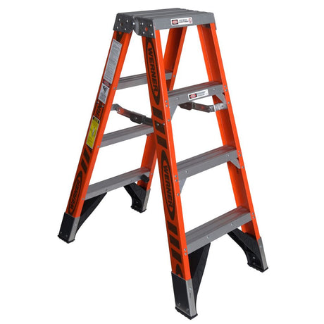 Werner T7404 4ft Type IAA Fiberglass Twin Ladder