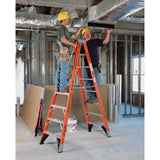 Werner T7404 4ft Type IAA Fiberglass Twin Ladder - 2