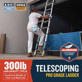 Werner TS1250 Telescoping Ladder 12.5ft Type IA Duty Rating - 9