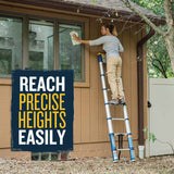 Werner TS1250 Telescoping Ladder 12.5ft Type IA Duty Rating - 10