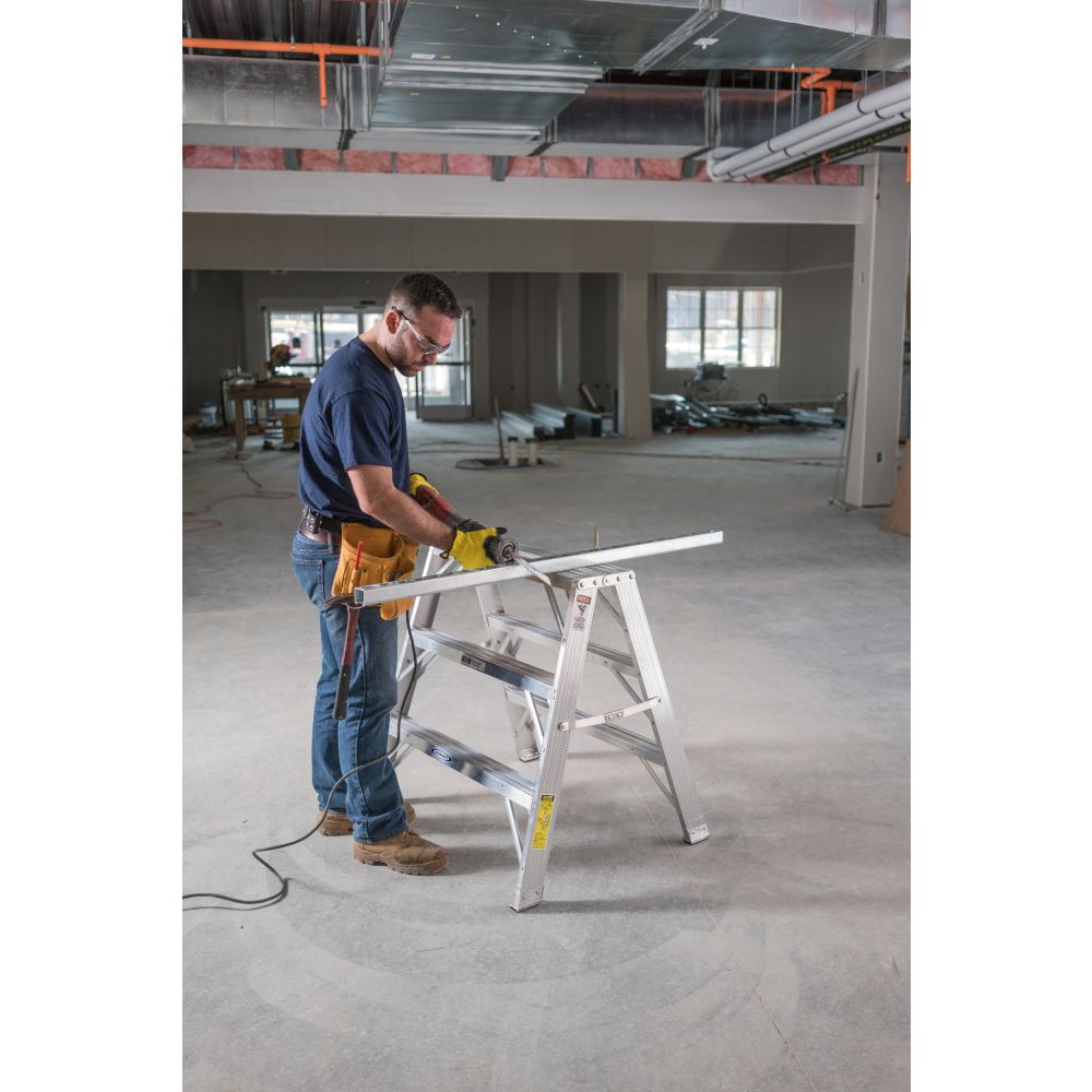 Werner TW373-30 3ft Type IA Aluminum Work Stand - 3