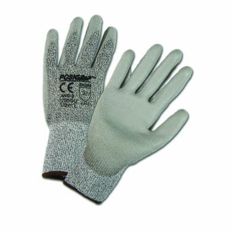 West-Chester 720DGU/L Flex-Armor Dyneema Gray Polyurethane-Coated Glove, Large