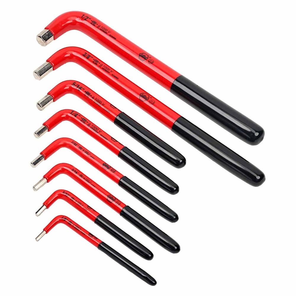 Wiha 13690 8 Piece Insulated Hex L-Key Set