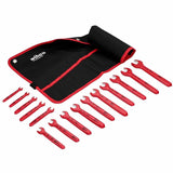 Wiha 20091 15 Piece Insulated Open End Wrench Set - Metric